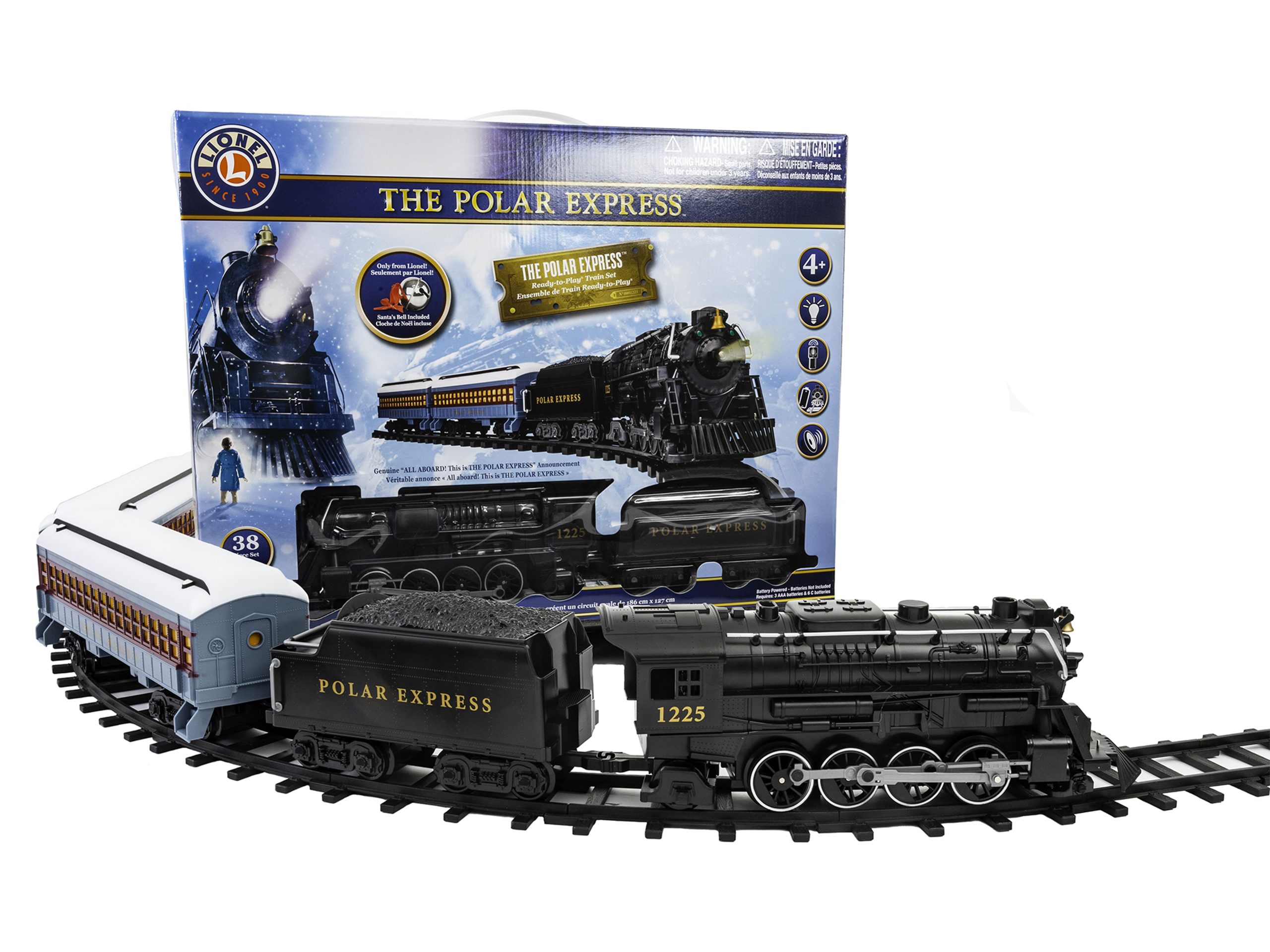 The Polar Express Piece Remote Controlled Train Set Robbie Toys