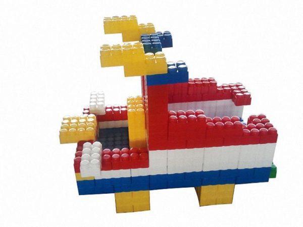 Giant Blocks Boat 192 Pieces - Robbie Toys