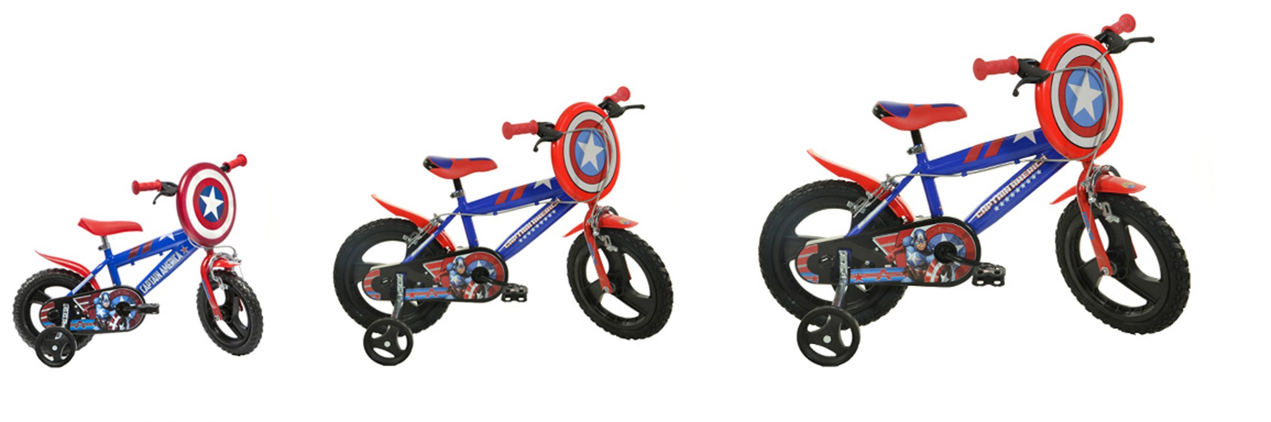 captain america bike 12 inch