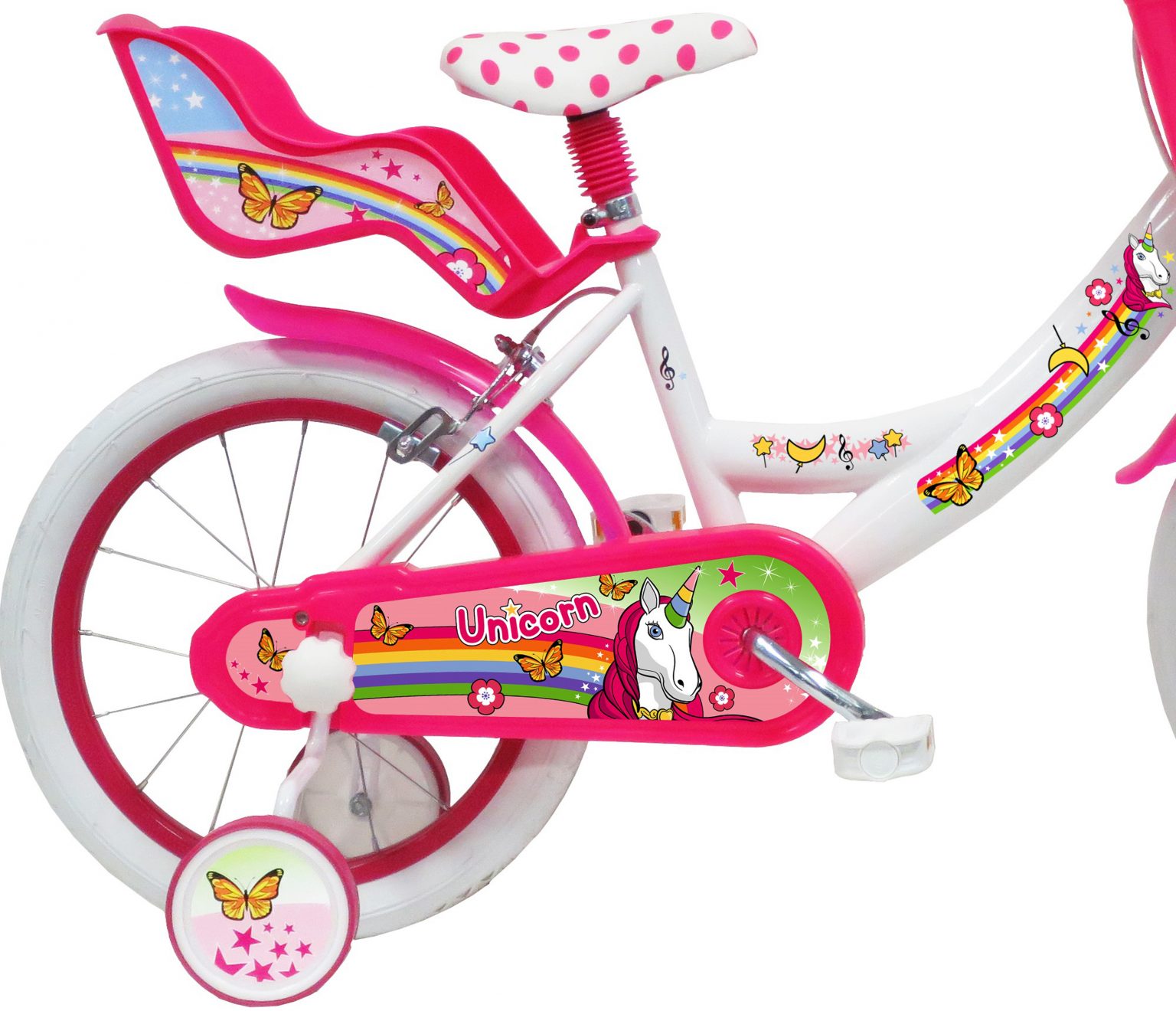 Unicorn Bicycle (Ages 3-8 Years) - Robbie Toys