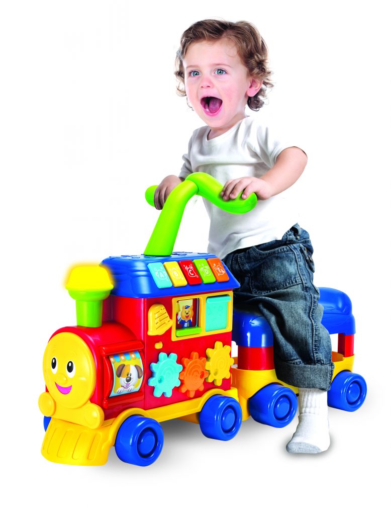 Walker Ride-On Learning Train - Robbie Toys