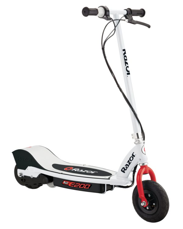 E200 Electric Scooter - Red/White