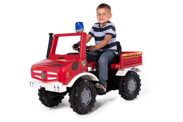 Rolly Fire & Rescue Mercedes Unimog (3-8 Ages) - Image 4