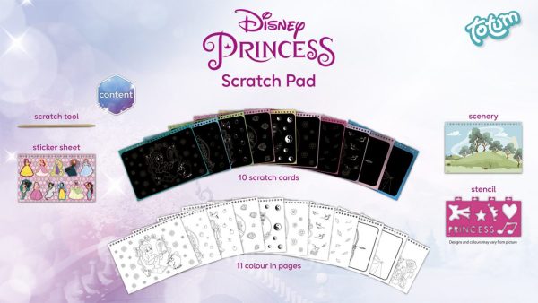 Disney Princess Scratchbook - Image 3