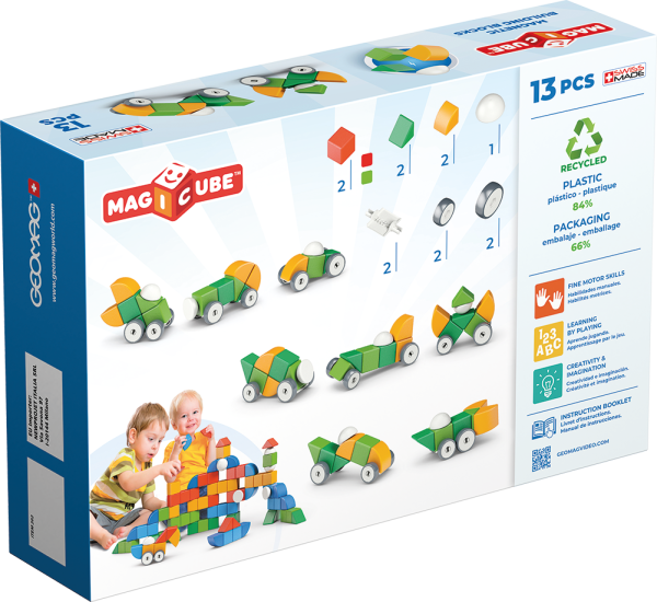 Geomag Magicube Wheels Set 13 Pieces - Image 2