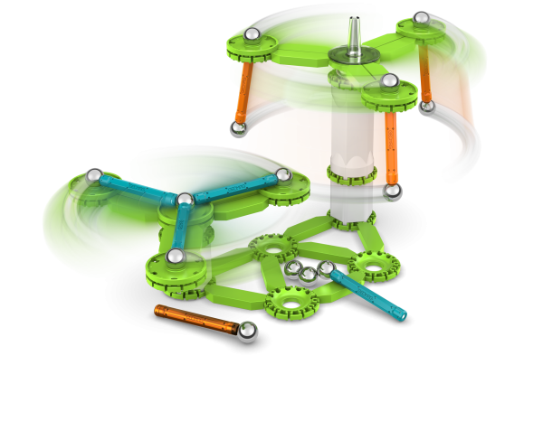 Geomag Mechanics Motion Flywheels 96 Pieces - Image 6