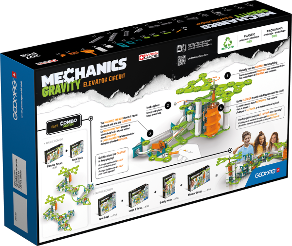 Geomag Mechanics Gravity Elevator Circuit 207 Pieces - Image 2