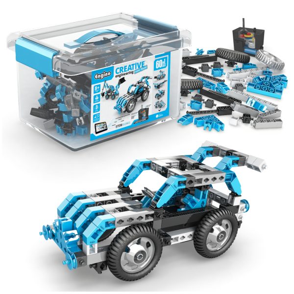 Engino Creative Engineering: 60-in-1 Motorized Maker Master Set