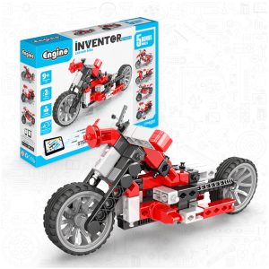 Engino Inventor Mechanics: Custom Bike Set (5+ Models)