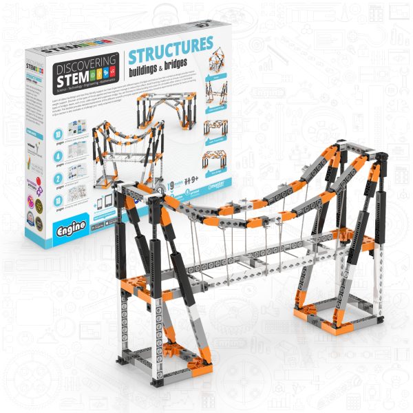 Engino Discovering STEM: Structures - Buildings & Bridges