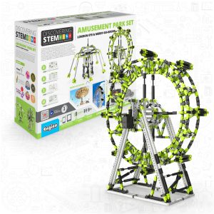 Engino Discovering STEM: Amusement Park Set (London Eye & Ferris Wheel)