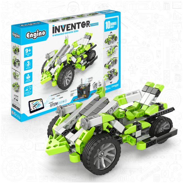 Engino Inventor Motorized: Off-Roader Set (10+ Models)