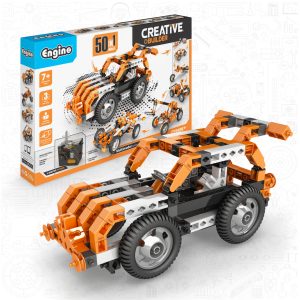 Engino Creative Builder: 50-in-1 Motorized Multi-Model Set