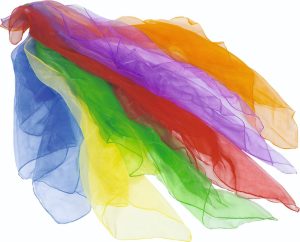 Juggling scarves (nylon)