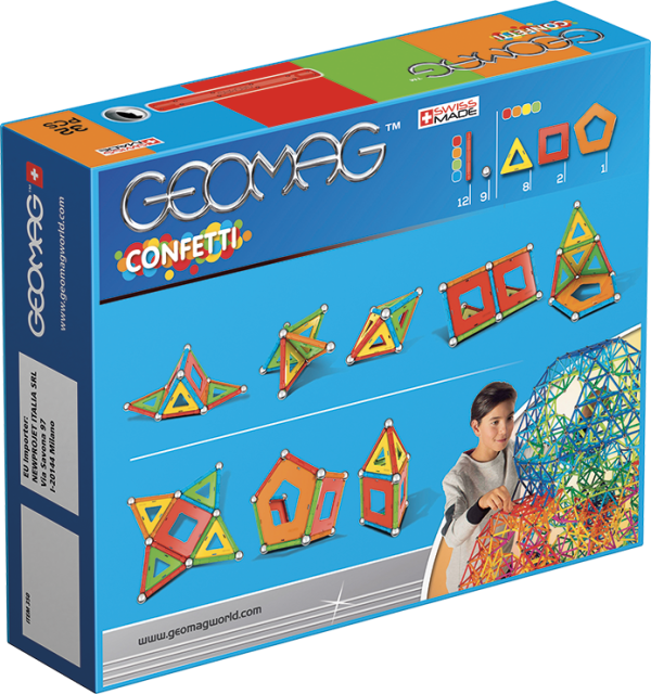Geomag Confetti Panels 32 Pieces Set - Image 2