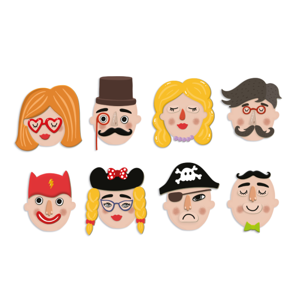 Dodo Magnetic Faces Creative Game: Humans - Image 2