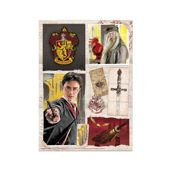 Dodo Puzzlution Harry Potter Gryffindor Collage 150-Piece Jigsaw Puzzle - Image 2
