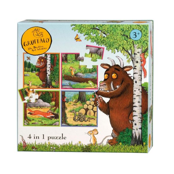 The Gruffalo 4 in 1 Puzzle