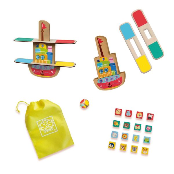 Wooden Balance Boat - Image 2