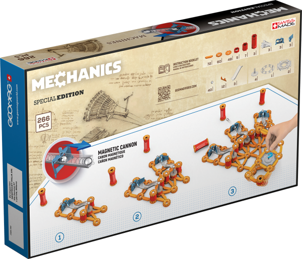 Geomag Mechanics Leonardo da Vinci Machines Special Edition 286 Pieces - Image 2