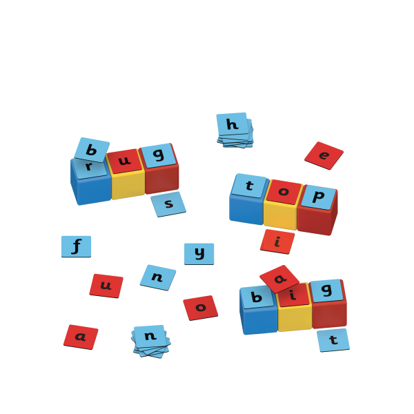 Geomag Magicube Word Building Set 55 Pieces - Image 4