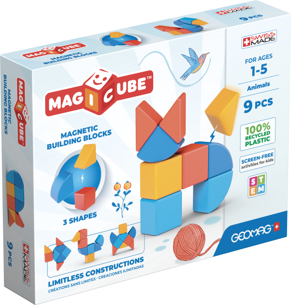 Geomag Magicube Animals Set 9 Pieces