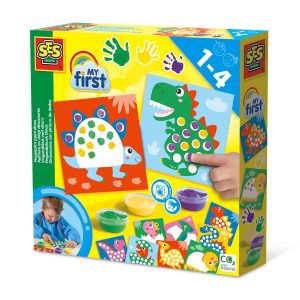 My First - Fingerprint Paint Dinos