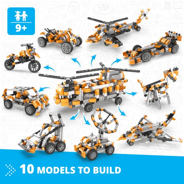 Engino Inventor Motorized: Helicopter Set (10+ Models) - Image 2