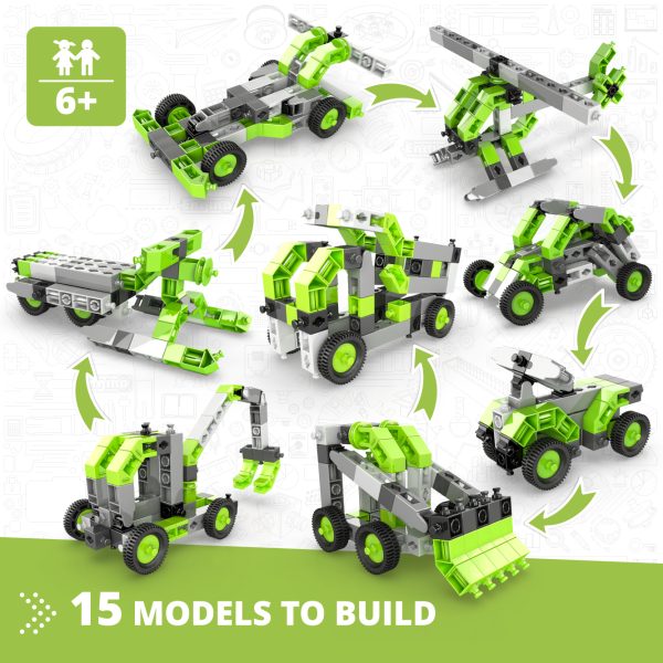 Engino Creative Builder: 15-in-1 Multi-Model Set - Image 2