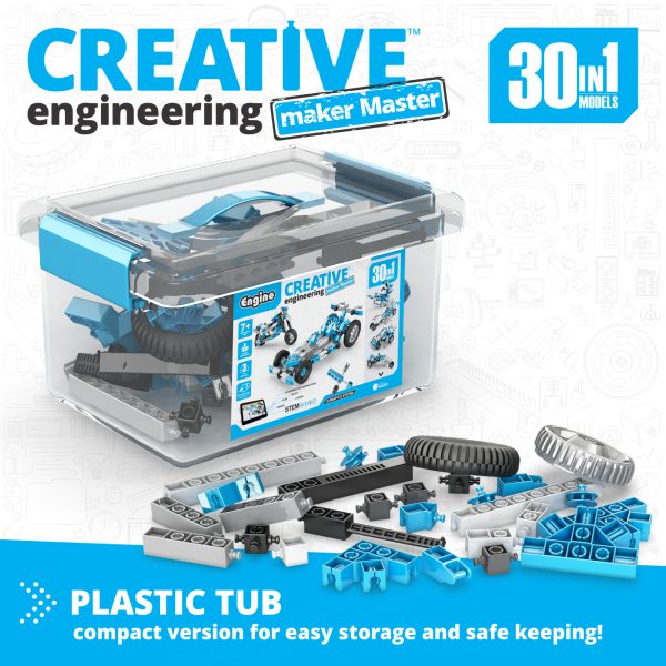 Engino Creative Engineering: 30-in-1 Maker Master Set - Image 2