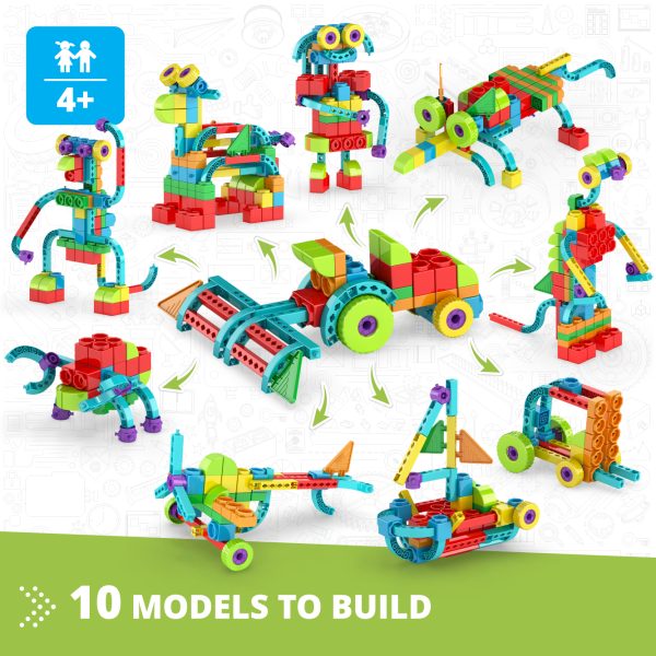 Engino Qboidz 10-in-1 Model Building Set