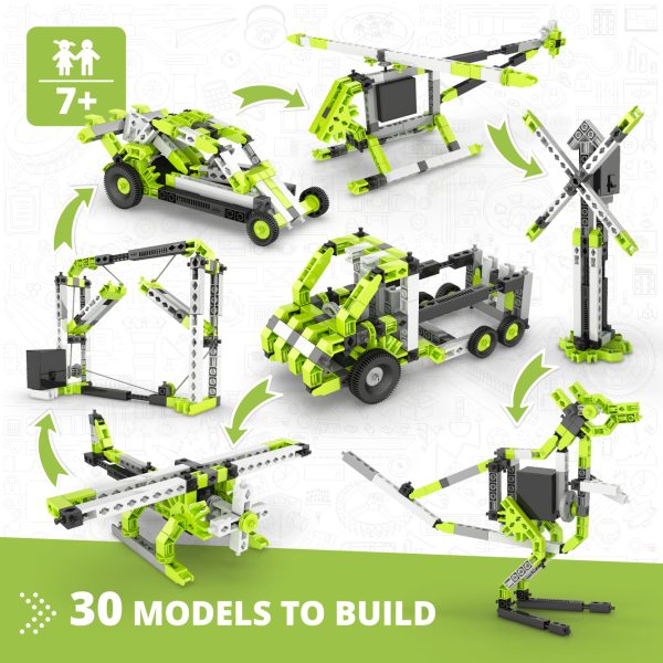Engino Creative Builder: 30-in-1 Motorized Multi-Model Set - Image 2