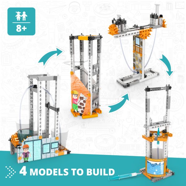 Engino STEAM Labs: How Hydraulics Work? - Image 2