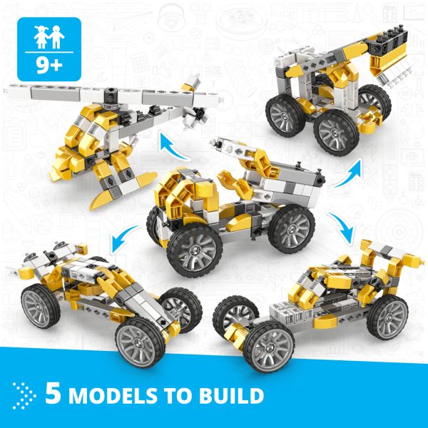 Engino Inventor Mechanics: Tipper Truck Set (5+ Models) - Image 2