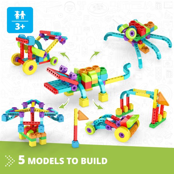 Engino Qboidz 6-in-1 Model Building Set - Image 2