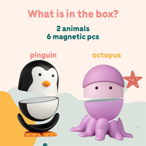 Magimals - Sealife Magnetic Mix & Match Animals - Image 5