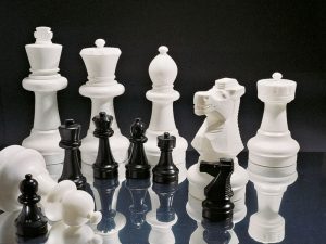 Rolly Chess & Draughts (Ages 3+) - Small Chess Pieces