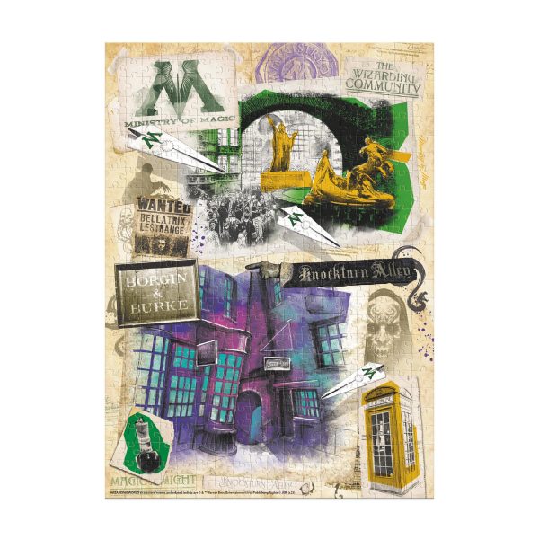 Harry Potter Puzzle - Ministry of Magic and Knockturn Alley 450 Pieces - Image 2