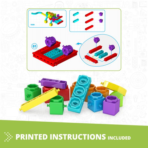 Engino Qboidz 6-in-1 Model Building Set - Image 3