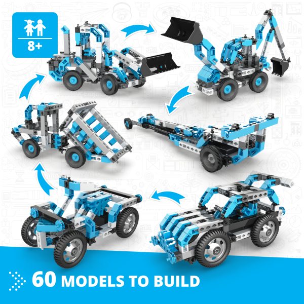Engino Creative Engineering: 60-in-1 Motorized Maker Master Set - Image 3