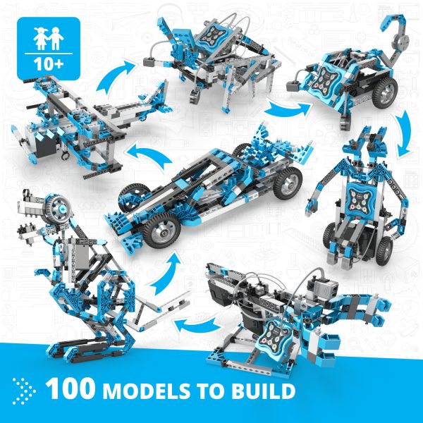 Engino Creative Engineering: 100-in-1 Robotized Maker Pro Set - Image 3