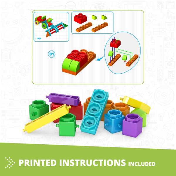 Engino Qboidz 10-in-1 Model Building Set - Image 2