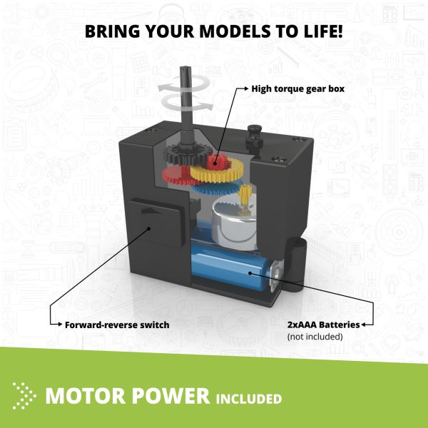 Engino Creative Builder: 30-in-1 Motorized Multi-Model Set - Image 3