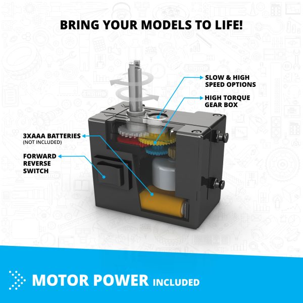 Engino Inventor Motorized: Off-Roader Set (10+ Models) - Image 3