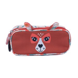 Les Déglingos Pencil Case: Melimelos the Deer (2-Zip)