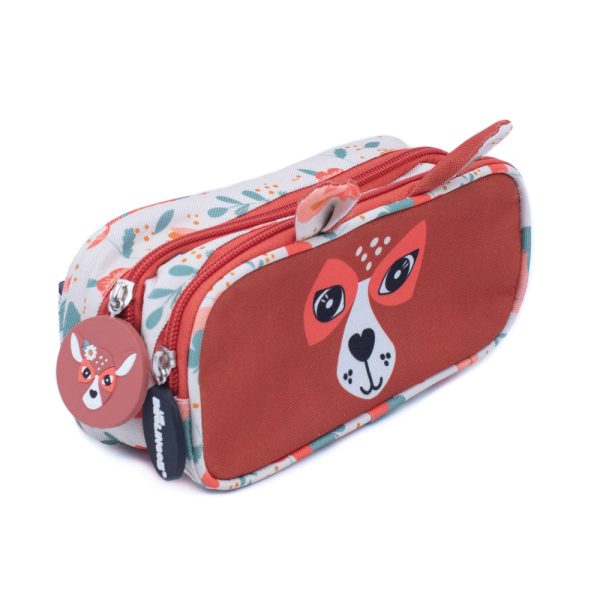 Les Déglingos Pencil Case: Melimelos the Deer (2-Zip) - Image 2