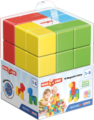 Geomag Magicube Green Line 16 Cubes