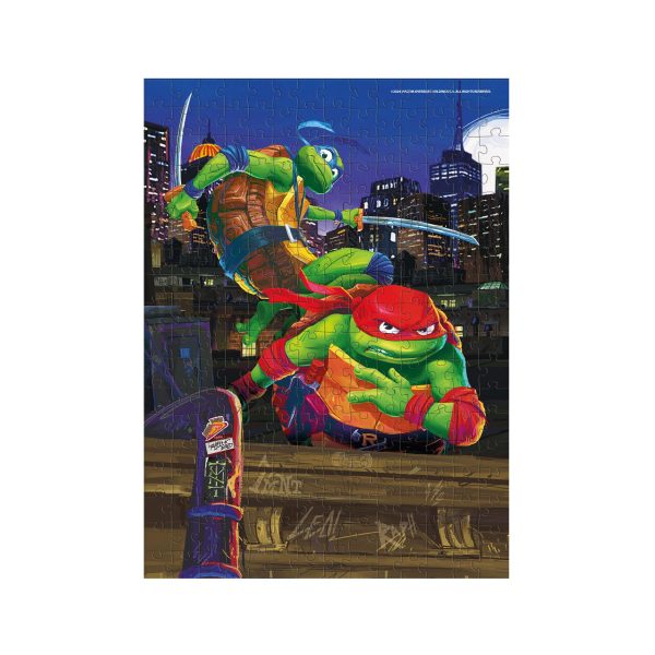 Dodo Puzzlution TMNT Leonardo & Raphael 250-Piece Jigsaw Puzzle - Image 2