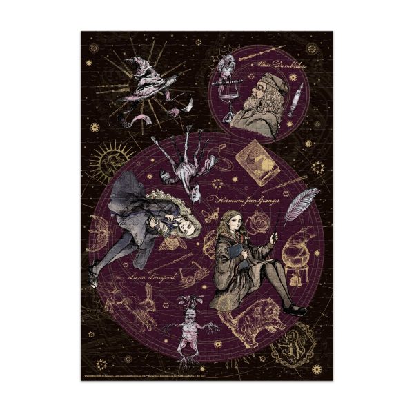 Dodo Puzzlution Harry Potter Character Constellations 500-Piece Jigsaw Puzzle - Image 2