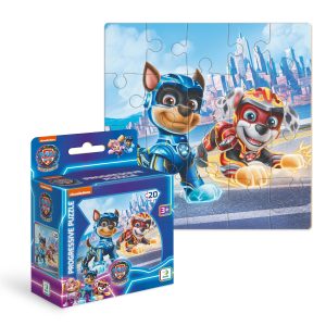 Dodo Paw Patrol Mighty Chase & Marshall Progressive Puzzle Set